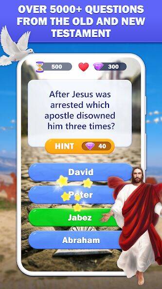 Скачать взломанную Bible Trivia Challenge [Бесплатные покупки] MOD apk на Андроид