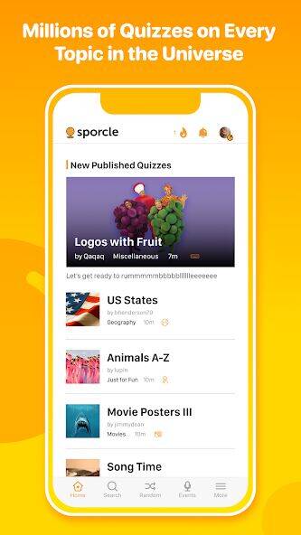 Скачать взломанную Sporcle [Мод меню] MOD apk на Андроид