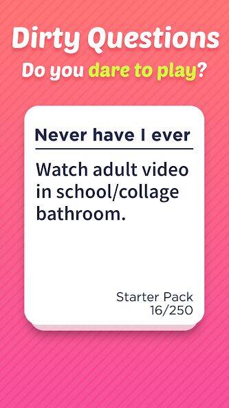 Скачать взломанную Never Have I Ever [Бесплатные покупки] MOD apk на Андроид