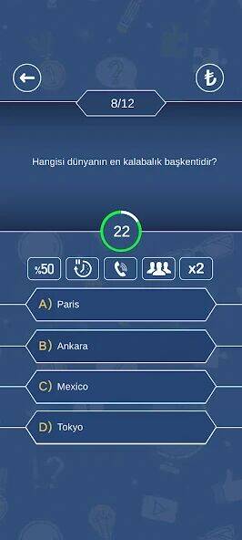 Скачать взломанную Bil Para Kazan : Bilgi Yarışı [Бесплатные покупки] MOD apk на Андроид