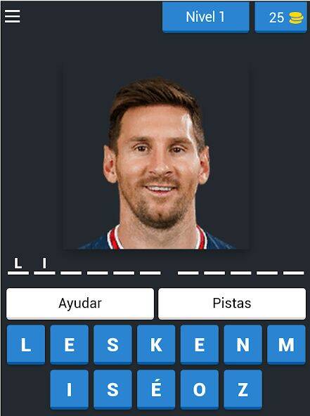 Скачать взломанную Adivina Jugador de Fútbol Quiz [Бесплатные покупки] MOD apk на Андроид