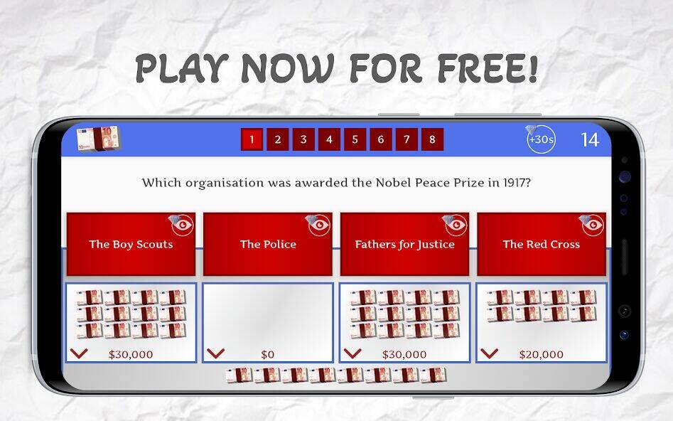 Скачать взломанную Money Drop - Trivia Quiz Game [Много монет] MOD apk на Андроид
