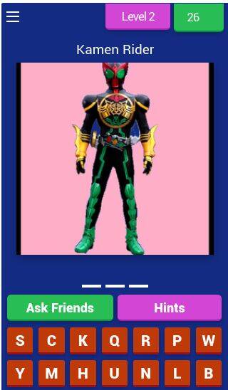 Скачать взломанную Kamen Rider Quiz [Бесплатные покупки] MOD apk на Андроид