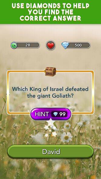 Скачать взломанную Daily Bible Trivia Bible Games [Бесплатные покупки] MOD apk на Андроид