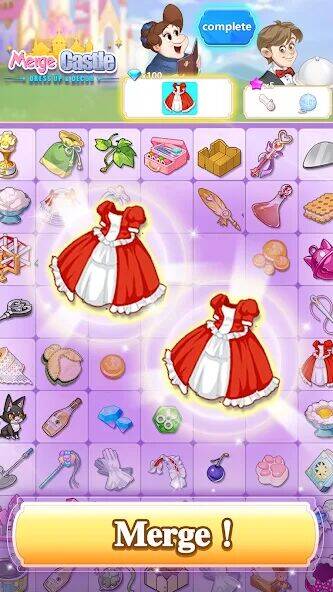 Скачать взломанную Merge Castle [Мод меню] MOD apk на Андроид