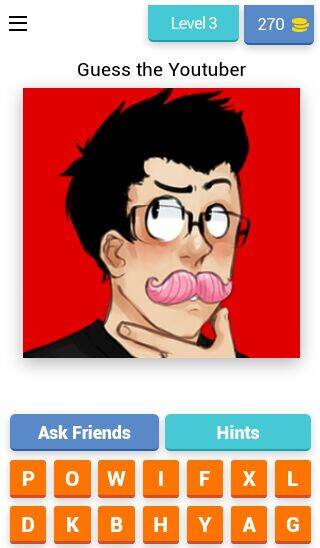 Скачать взломанную Guess The YouTuber 2022 [Бесплатные покупки] MOD apk на Андроид