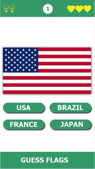 Скачать взломанную Flag Quiz Gallery: Quiz, Guess [Мод меню] MOD apk на Андроид