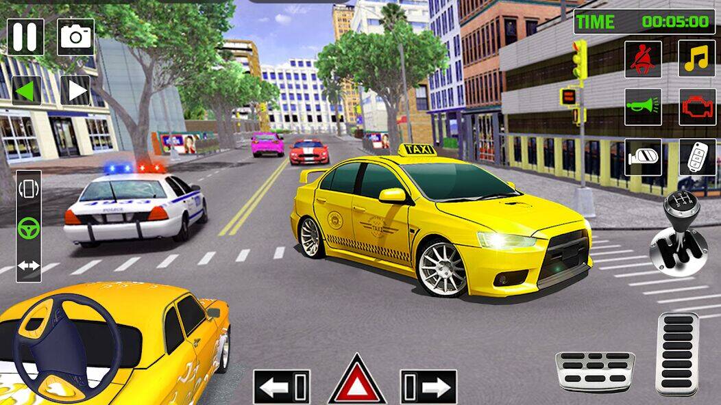 Скачать взломанную City Taxi Games-Taxi Car Games [Много монет] MOD apk на Андроид