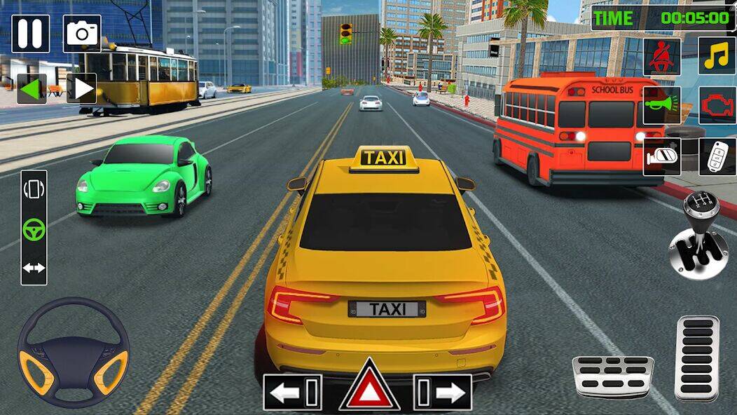 Скачать взломанную City Taxi Games-Taxi Car Games [Много монет] MOD apk на Андроид