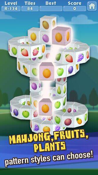 Скачать взломанную 3D Mahjong Triple Tile Match [Мод меню] MOD apk на Андроид