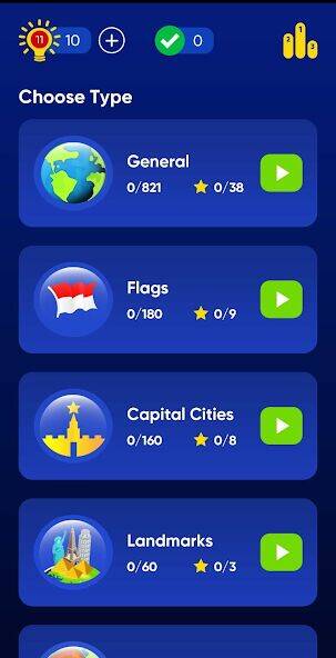 Скачать взломанную Geo Quiz: World Geography, Map [Много монет] MOD apk на Андроид