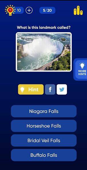 Скачать взломанную Geo Quiz: World Geography, Map [Много монет] MOD apk на Андроид