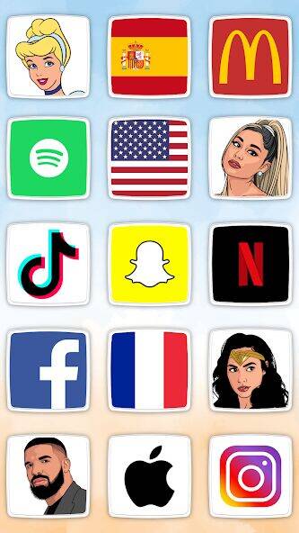 Скачать взломанную QuizMania: Picture Trivia Game [Много денег] MOD apk на Андроид