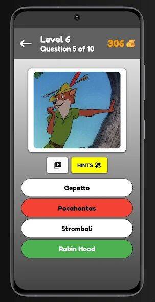Скачать взломанную Guess Cartoon Character Quiz [Бесплатные покупки] MOD apk на Андроид