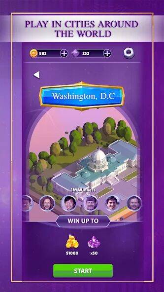 Скачать взломанную Millionaire Trivia : Game Quiz [Много монет] MOD apk на Андроид