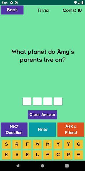 Скачать взломанную Quiz About Futurama [Мод меню] MOD apk на Андроид