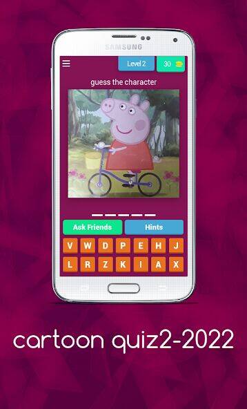 Скачать взломанную cartoon quiz2-2022(guess pics) [Много денег] MOD apk на Андроид