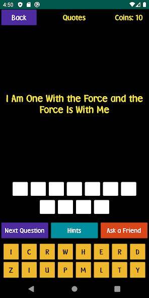 Скачать взломанную Quiz For SW Fans [Бесплатные покупки] MOD apk на Андроид