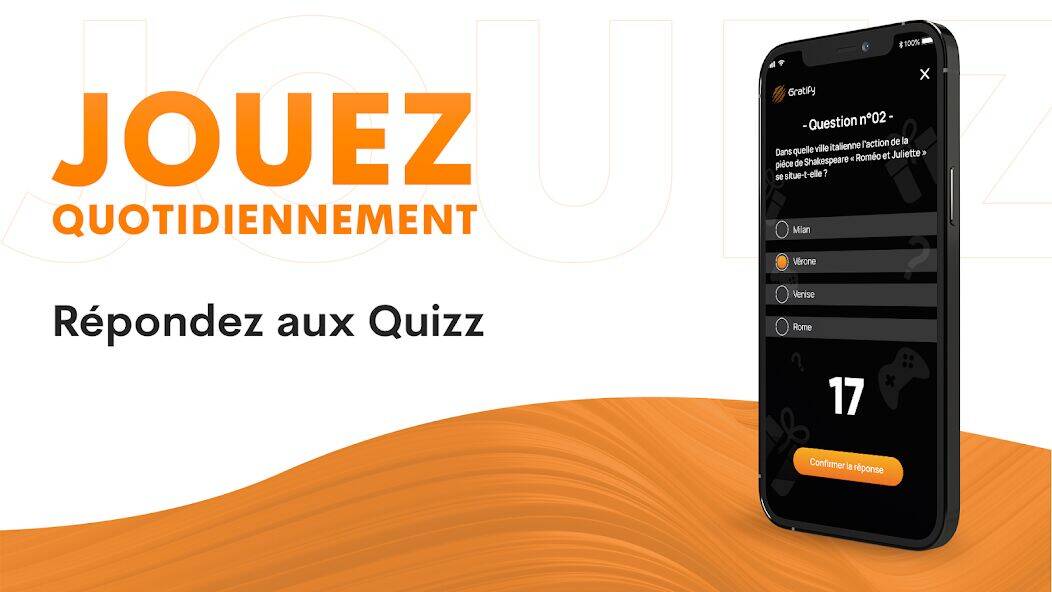 Скачать взломанную Gratify : Jouer Gratter Gagner [Много монет] MOD apk на Андроид