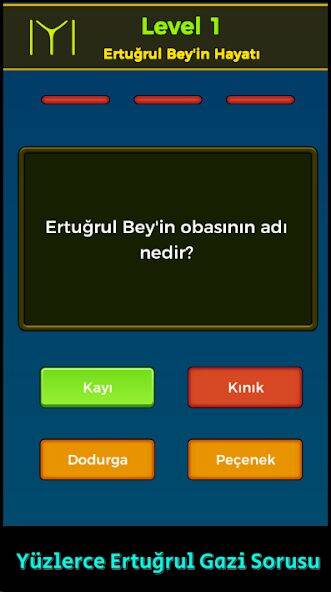 Скачать взломанную Ertuğrul Gazi Bilgi Yarışması [Много денег] MOD apk на Андроид