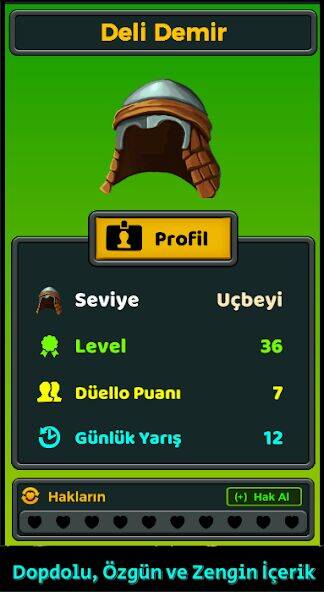 Скачать взломанную Ertuğrul Gazi Bilgi Yarışması [Много денег] MOD apk на Андроид