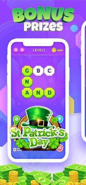Скачать взломанную Word Search Win real Money [Мод меню] MOD apk на Андроид