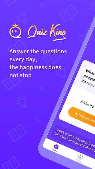 Скачать взломанную QuizKing [Много денег] MOD apk на Андроид