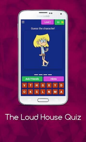 Скачать взломанную The Loud House Quiz [Много денег] MOD apk на Андроид