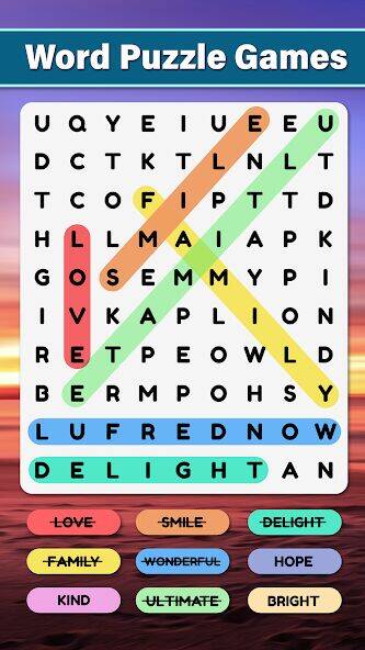 Скачать взломанную Word Search : Word Find [Мод меню] MOD apk на Андроид
