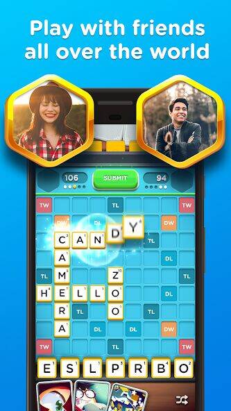 Скачать взломанную Word Domination [Много монет] MOD apk на Андроид