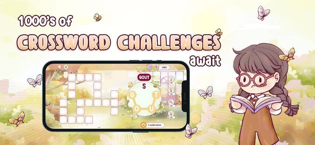 Скачать взломанную Ryahs Rhythm: Word Puzzles [Много монет] MOD apk на Андроид