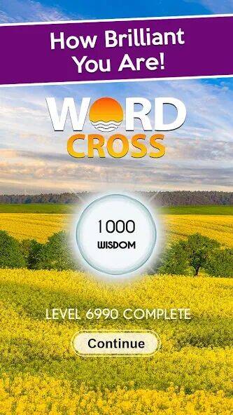 Скачать взломанную Word Cross: Crossy Word Search [Бесплатные покупки] MOD apk на Андроид