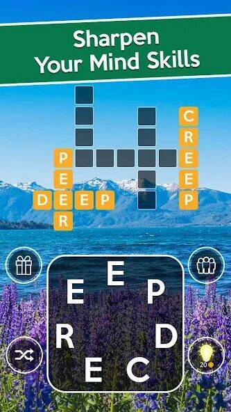 Скачать взломанную Word Cross: Crossy Word Search [Бесплатные покупки] MOD apk на Андроид