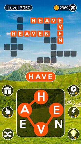 Скачать взломанную Word Cross: Crossy Word Search [Бесплатные покупки] MOD apk на Андроид