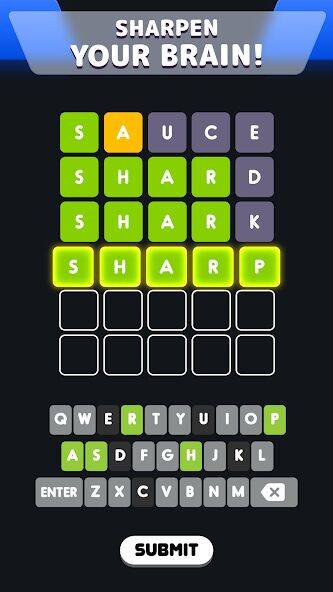 Скачать взломанную Wordle! [Много монет] MOD apk на Андроид