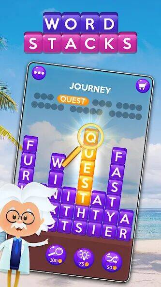 Скачать взломанную Word Stacks [Мод меню] MOD apk на Андроид