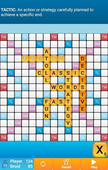 Скачать взломанную Classic Words Solo [Мод меню] MOD apk на Андроид