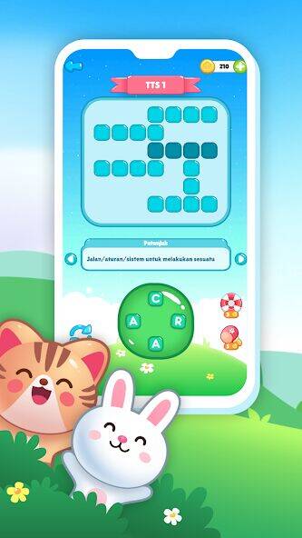 Скачать взломанную Acak Kata - Teka Teki Silang [Мод меню] MOD apk на Андроид