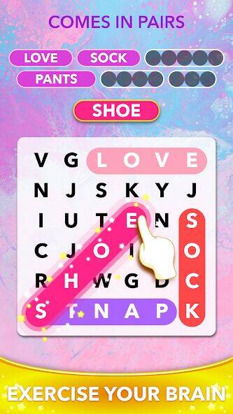 Скачать взломанную Word Heaps Search - Word Games [Бесплатные покупки] MOD apk на Андроид