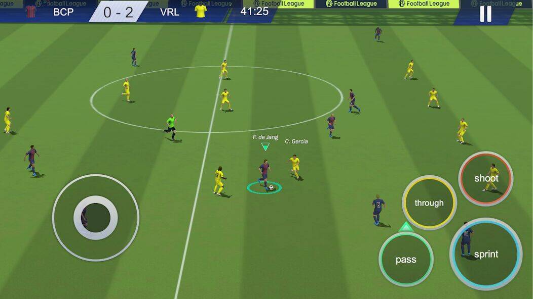 Скачать взломанную Football League 2023 [Мод меню] MOD apk на Андроид