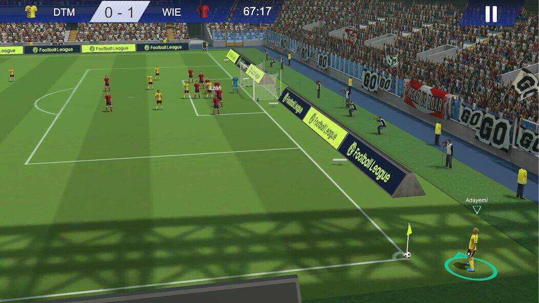 Скачать взломанную Football League 2023 [Мод меню] MOD apk на Андроид