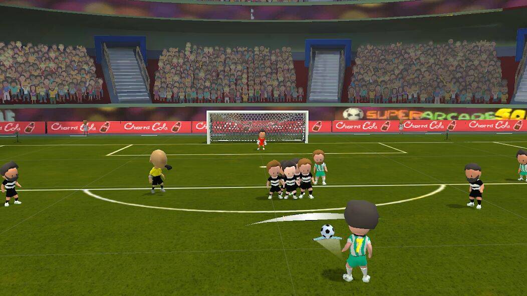 Скачать взломанную Super Arcade Soccer Mobile [Много монет] MOD apk на Андроид