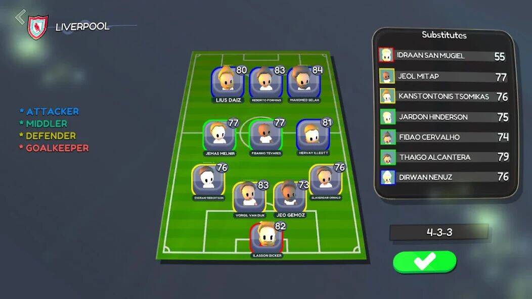 Скачать взломанную Super Arcade Soccer Mobile [Много монет] MOD apk на Андроид
