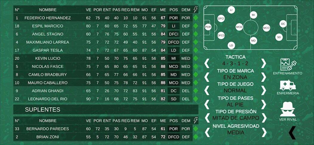 Скачать взломанную Mobile Football Manager [Мод меню] MOD apk на Андроид