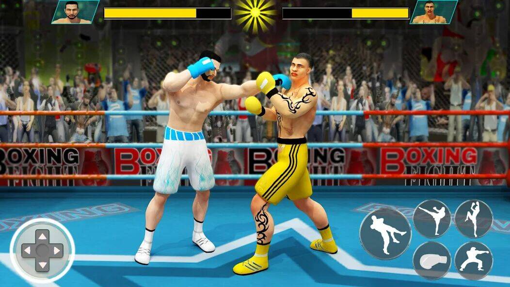 Скачать взломанную Игра Punch Boxing: кикбоксинг [Много монет] MOD apk на Андроид