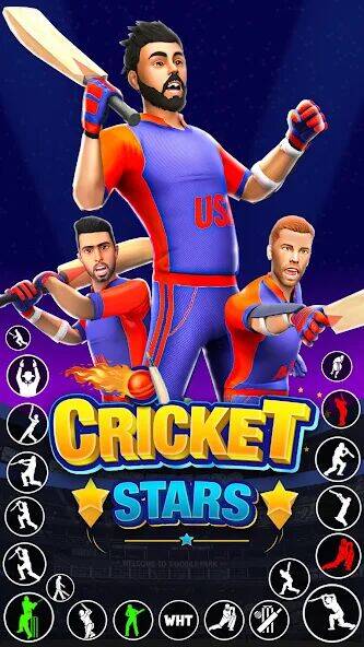 Скачать взломанную Play Cricket Games [Бесплатные покупки] MOD apk на Андроид