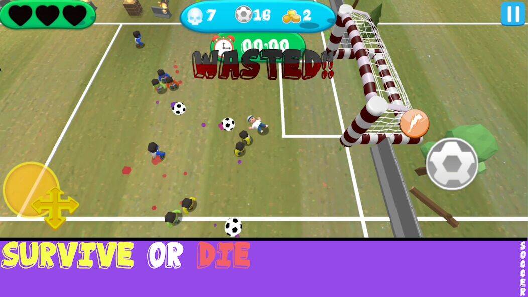 Скачать взломанную Soccer Apocalypse Survival [Много монет] MOD apk на Андроид