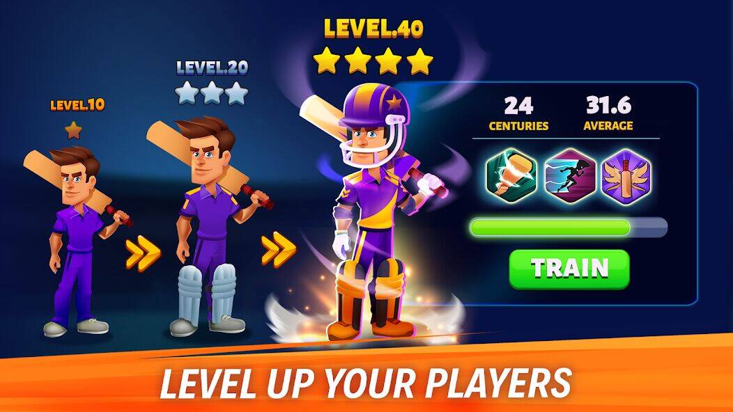 Скачать взломанную Hitwicket: Own a Cricket Team [Много монет] MOD apk на Андроид
