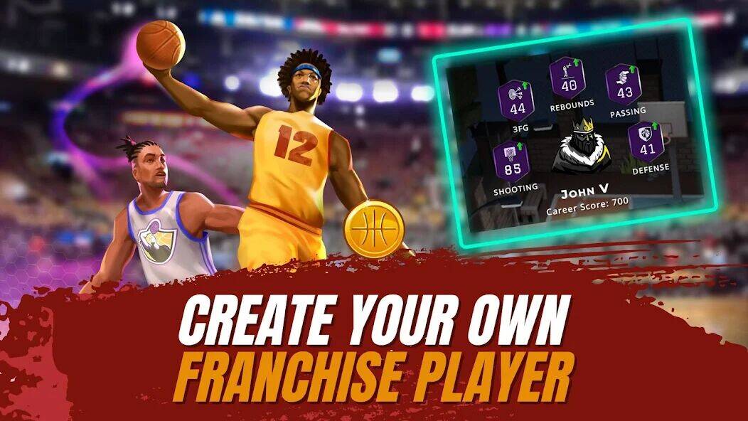 Скачать взломанную Astonishing Basketball Manager [Мод меню] MOD apk на Андроид
