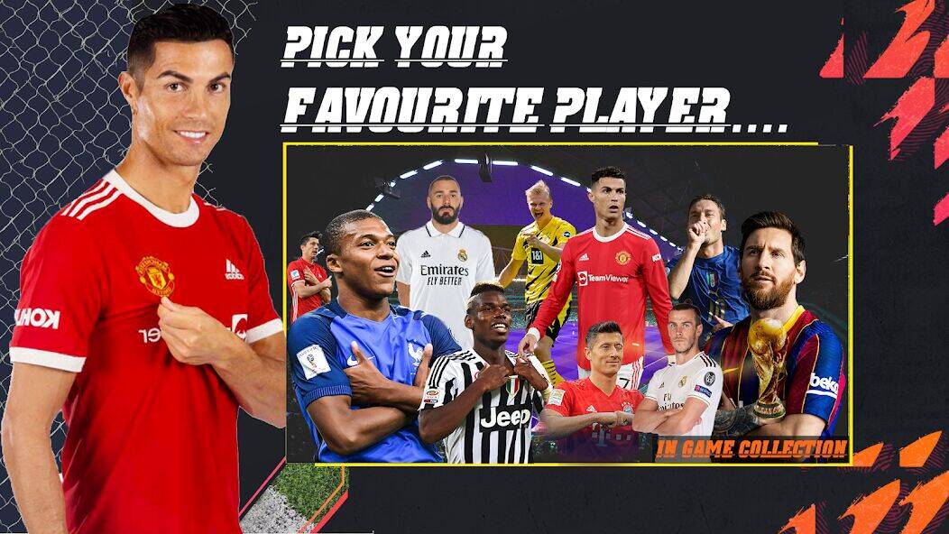 Скачать взломанную Football Champion Soccer Kick [Много денег] MOD apk на Андроид